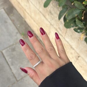 טבעת שורה זירקונים מכסף אמיתי/ציפוי זהב